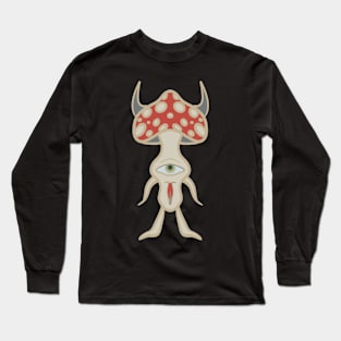 Cute Mushroom Monster Long Sleeve T-Shirt